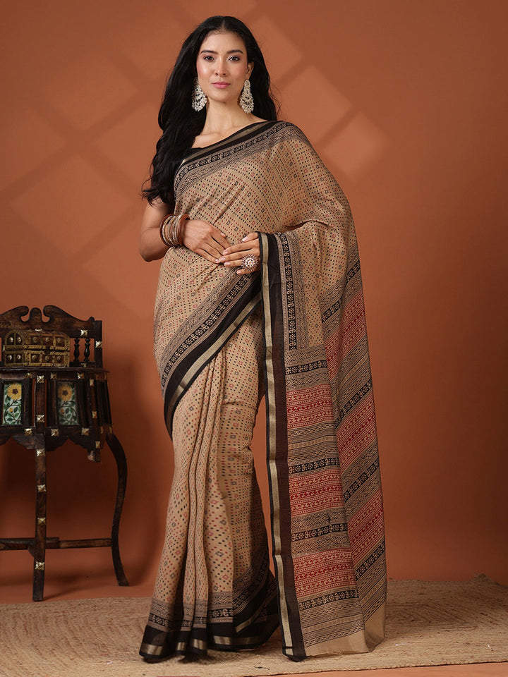Digital Printed Art Silk Saree