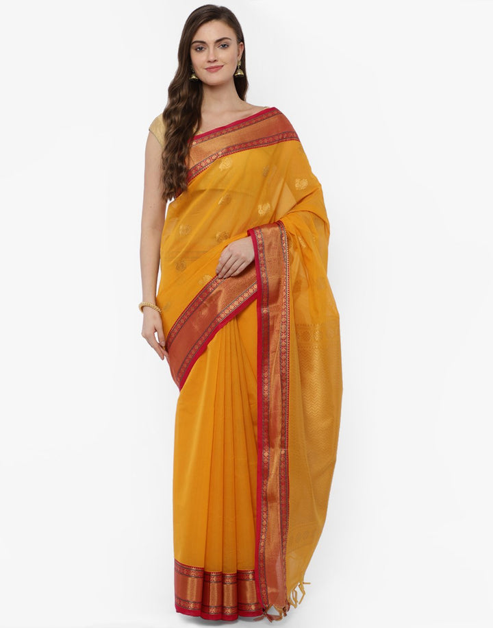 MBZ Meena Bazaar-Cotton Woven Saree