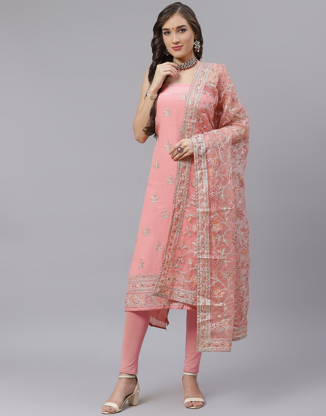 Pure Crepe Suit Piece