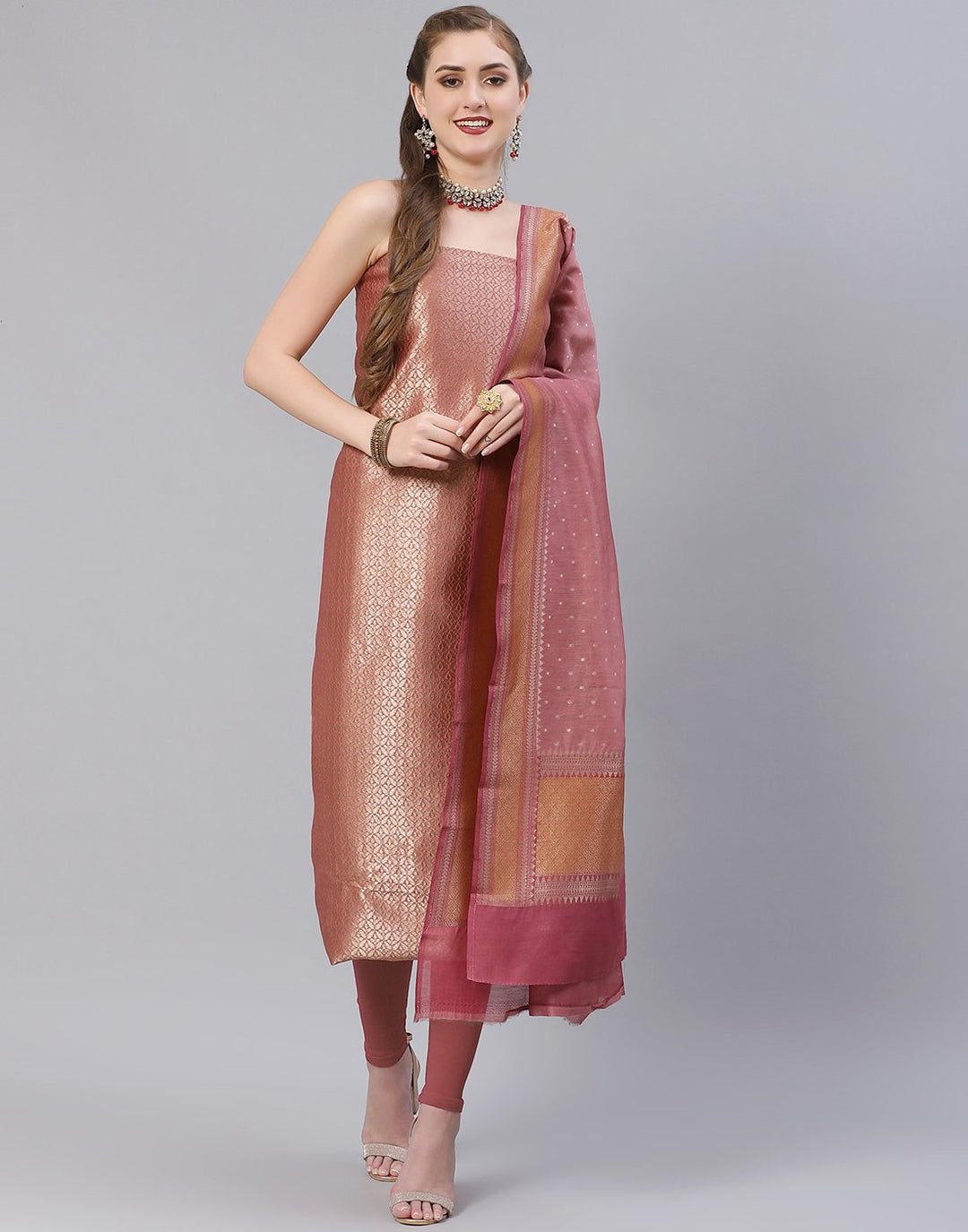 BANARSI BROCADE SUIT SET