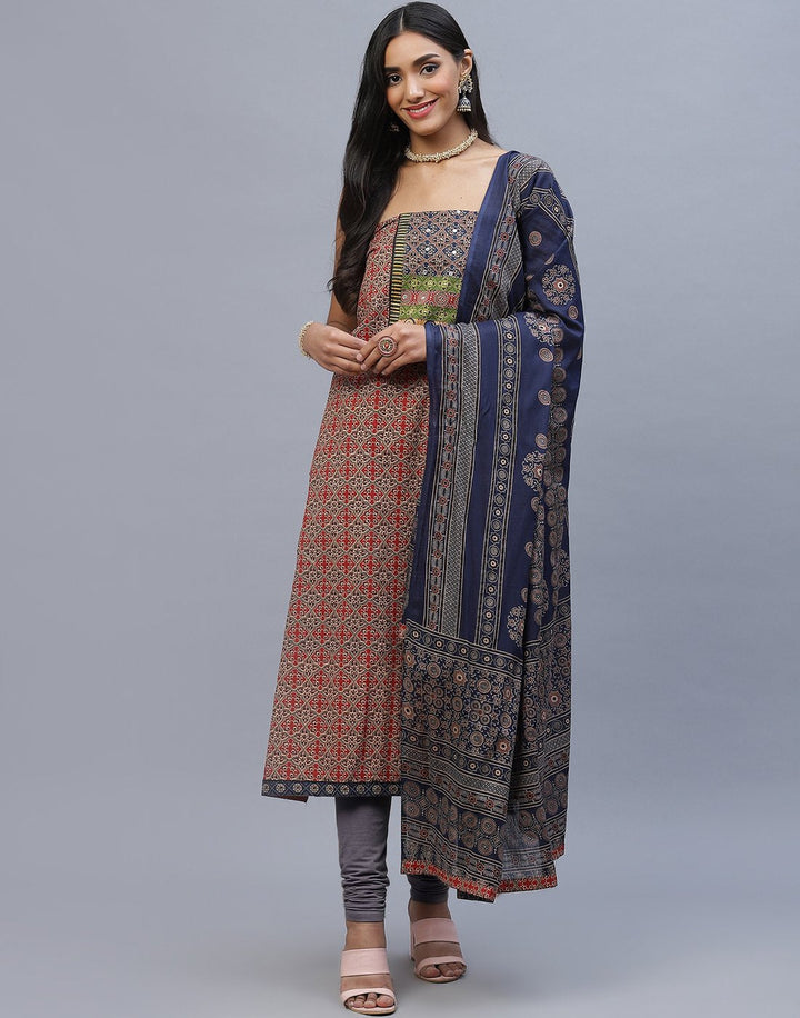 Chanderi Cotton Suit Set