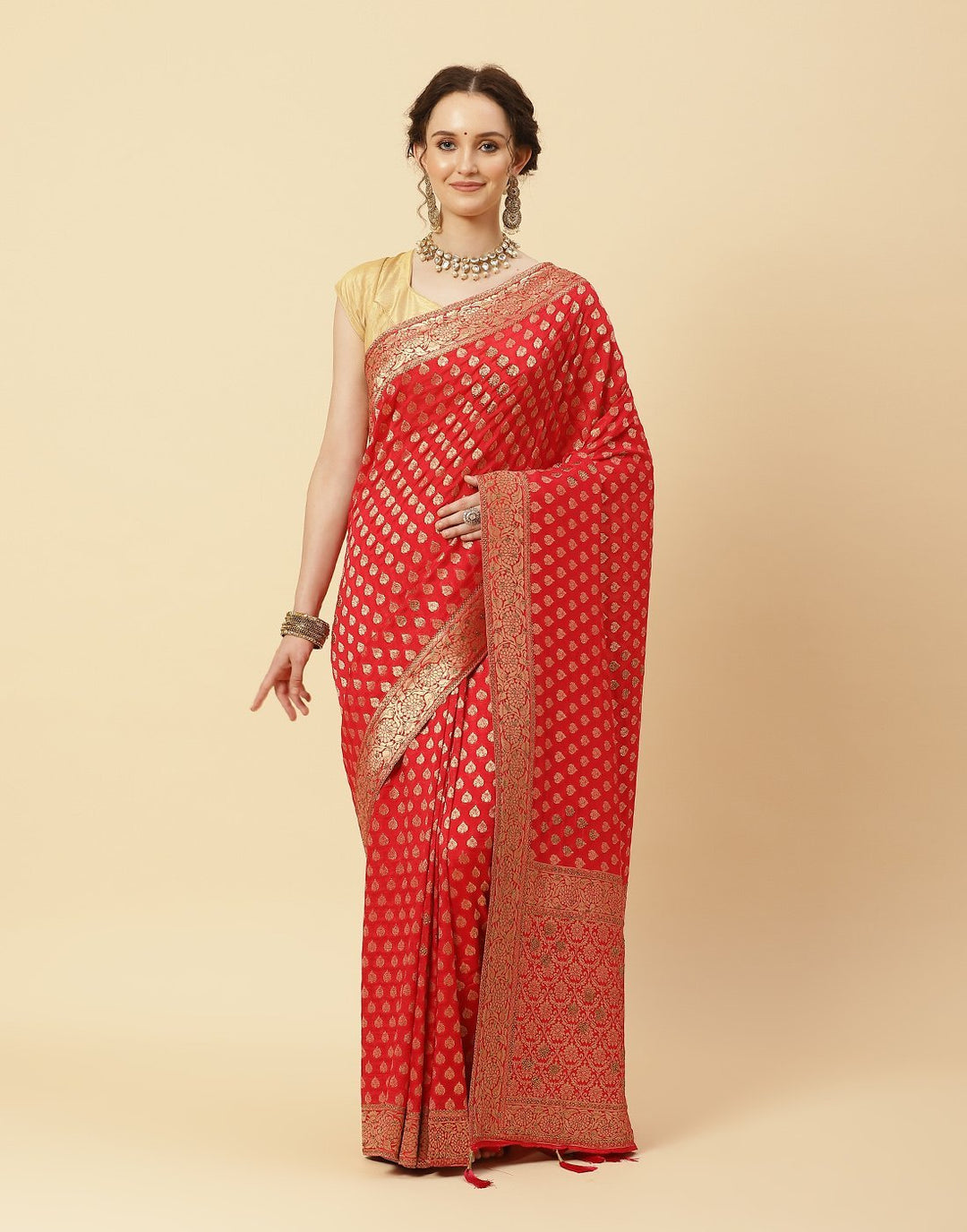 Embroidered Art Georgette Saree