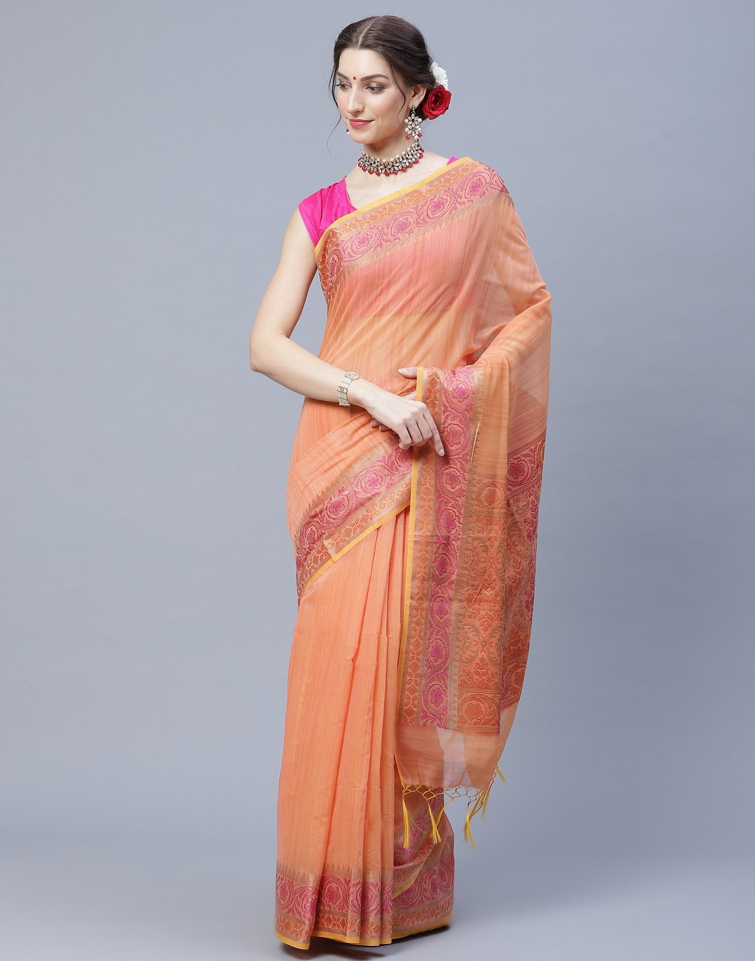 Cotton Woven Saree