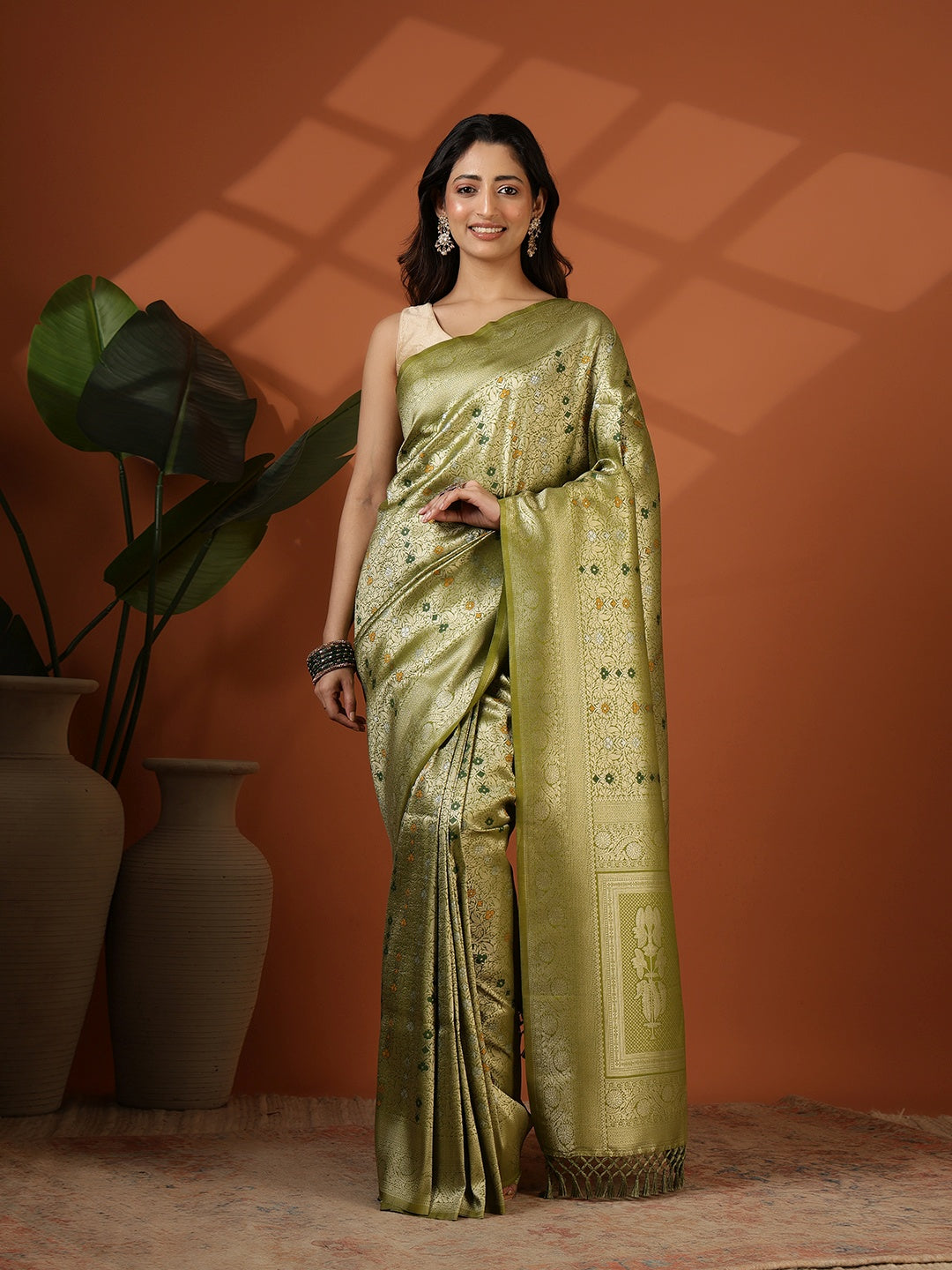 Woven Design Art Silk Saree