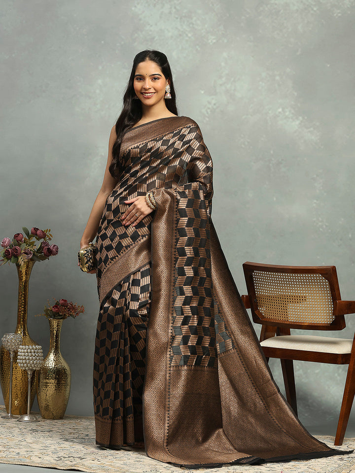 Woven Design Art Silk Saree