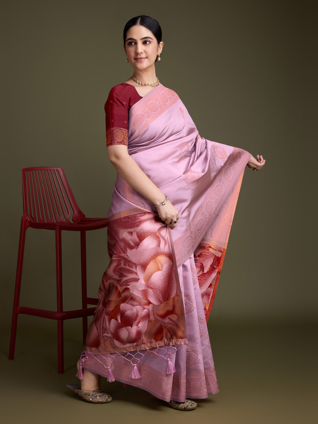 Woven Design Art Silk Saree