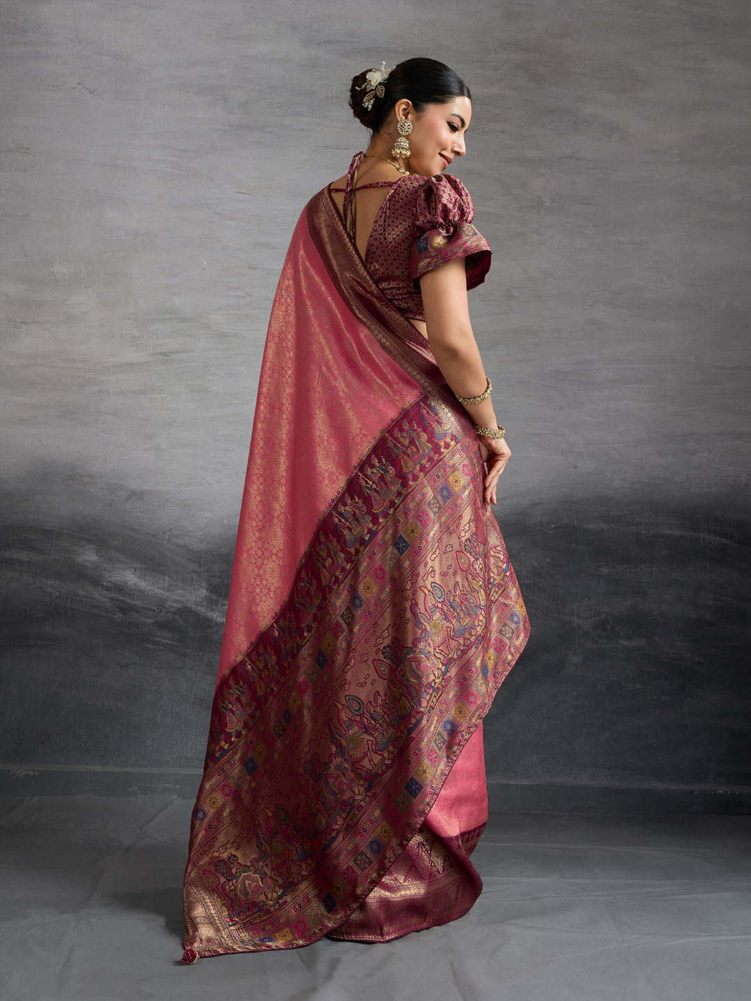 Woven Design Kanjivaram Silk Saree