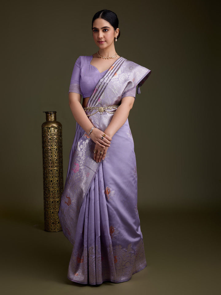 Woven Design Art Silk Saree