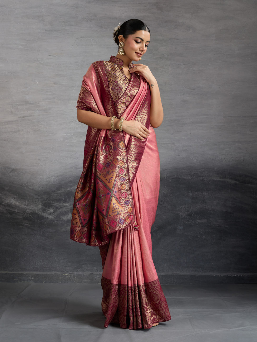 Woven Design Kanjivaram Silk Saree