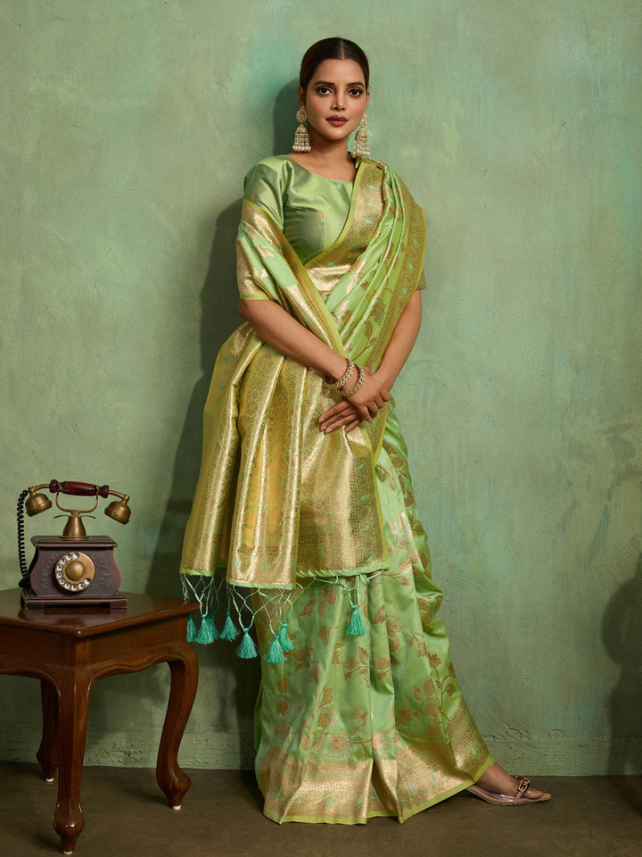 Woven Design Art Silk Saree