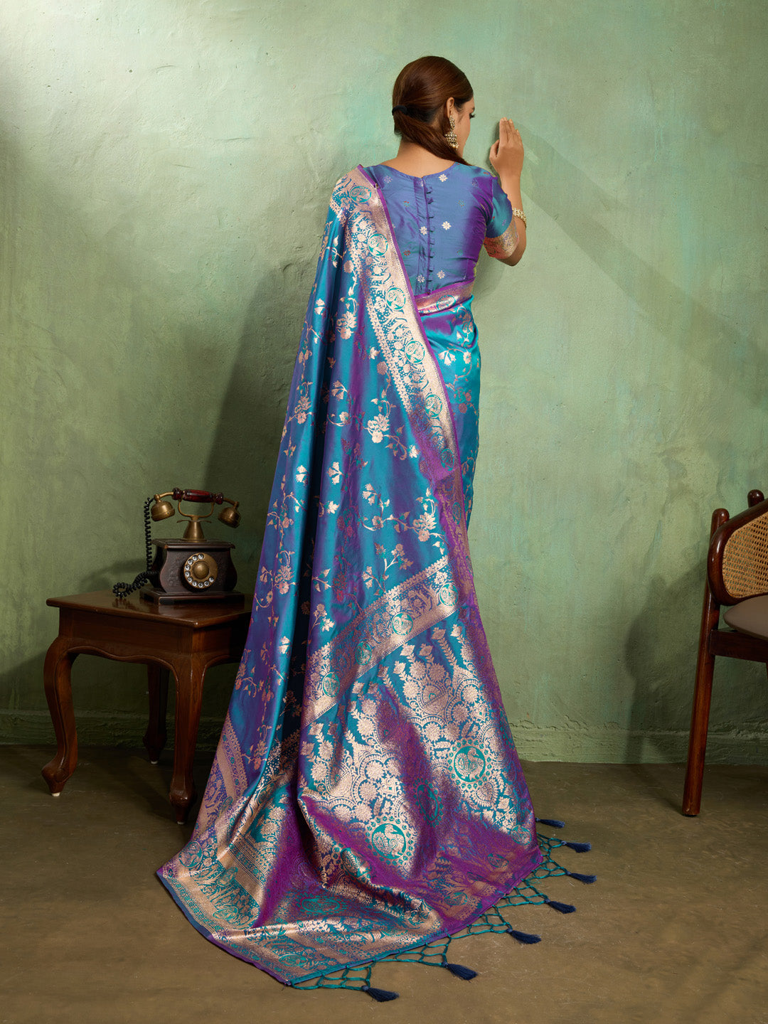 Woven Design Art Silk Saree