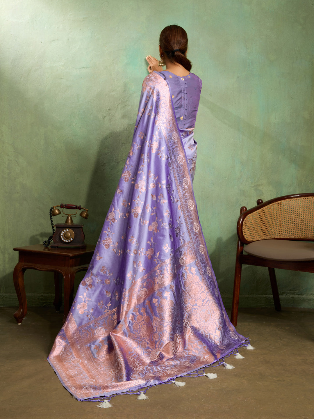 Woven Design Art Silk Saree