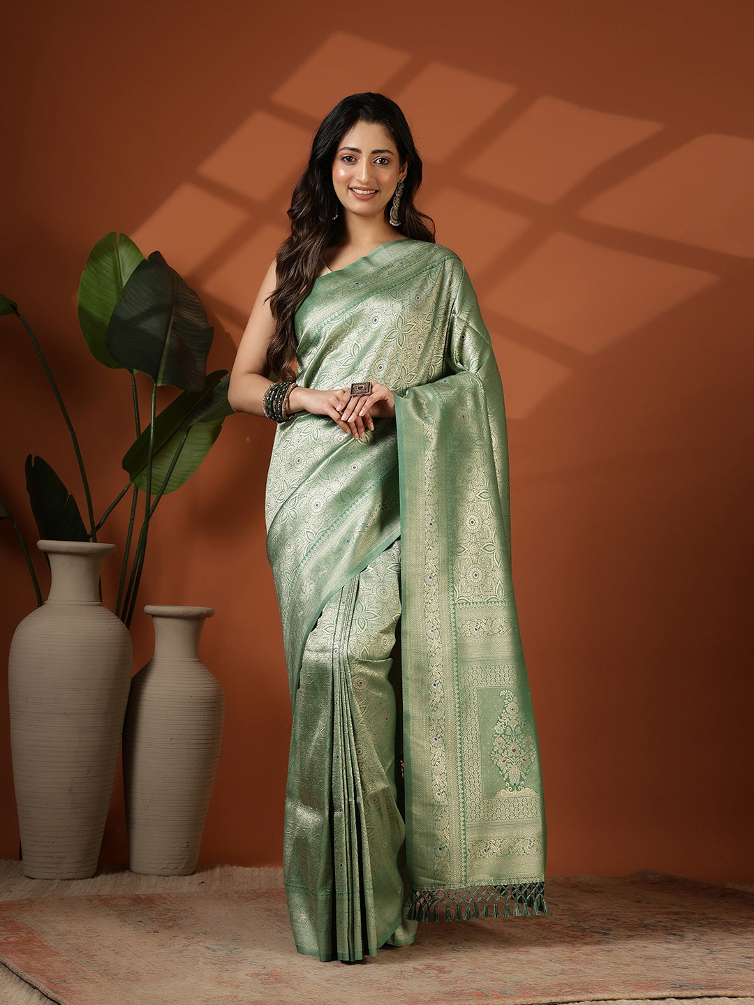 Woven Design Art Silk Saree
