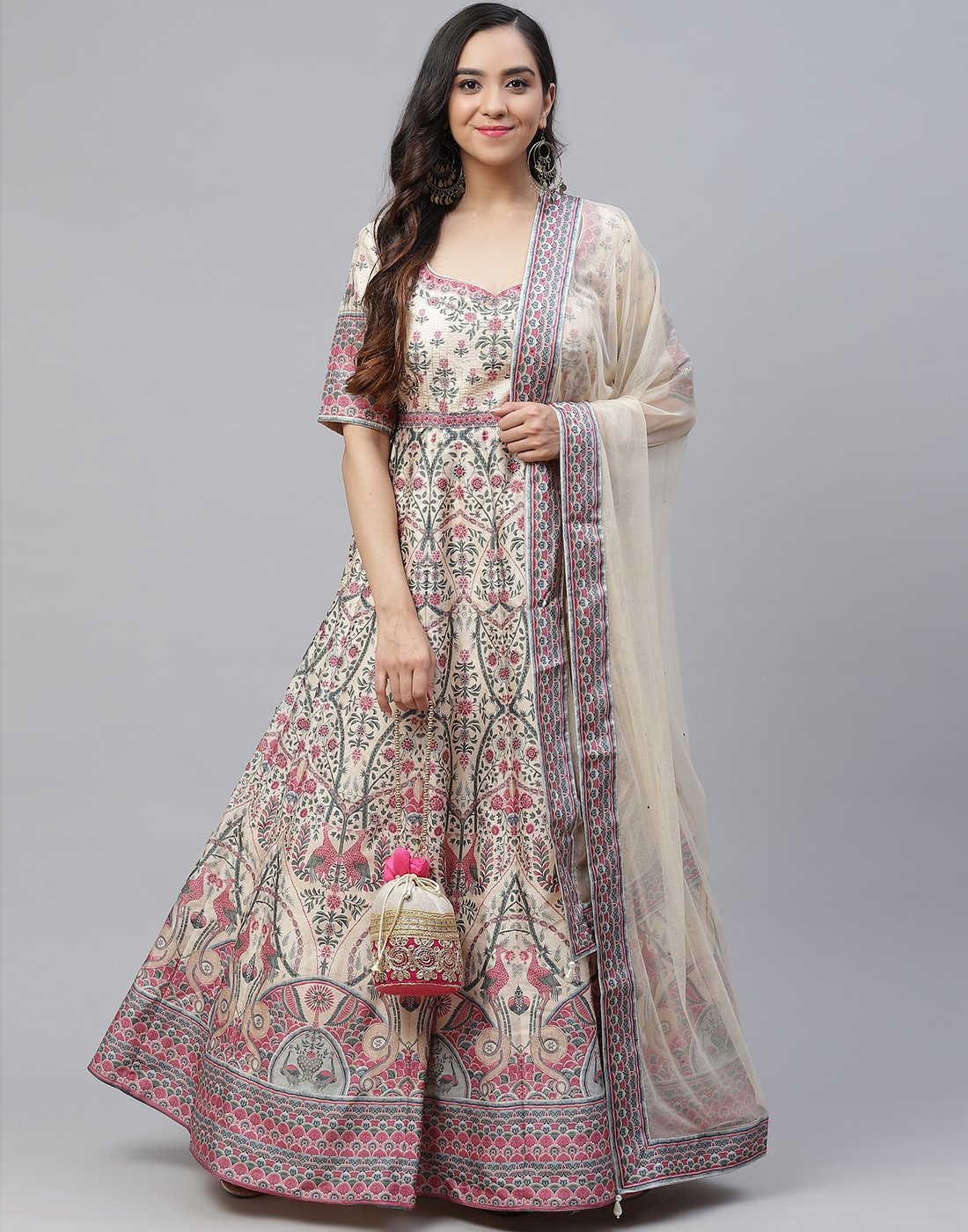 Digital Printed Salwar Kameez Stitched Suit