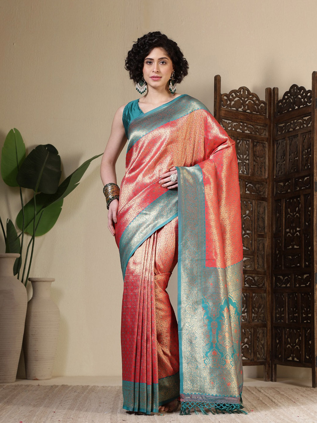 Woven Design Art Silk Saree