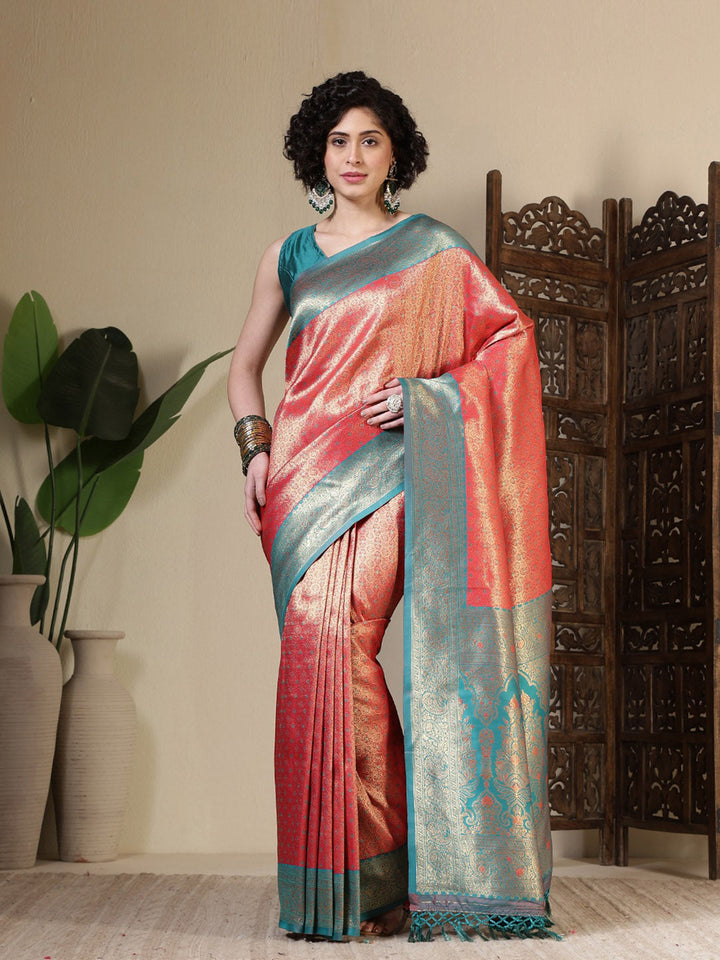 Woven Design Art Silk Saree