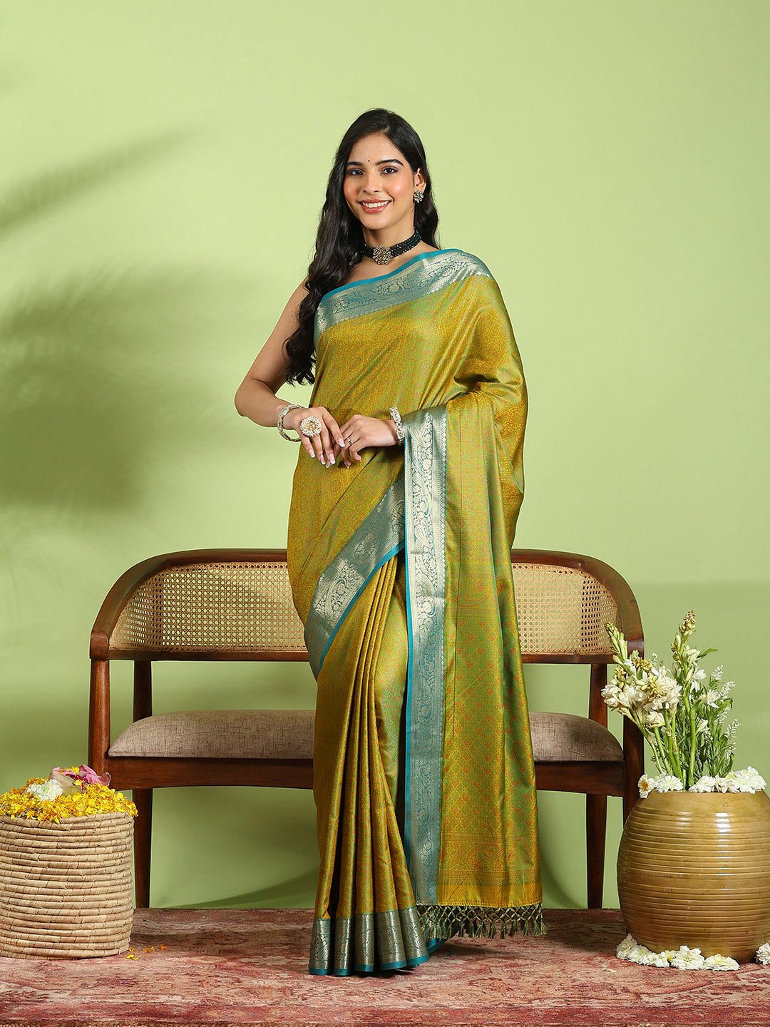 Woven Design Art Silk Saree