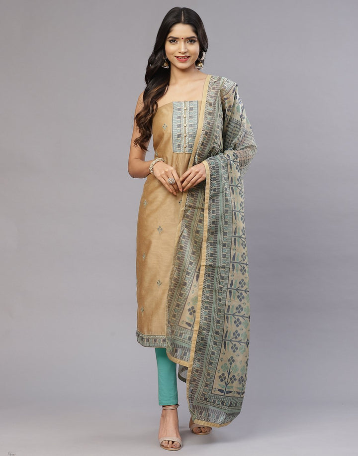 Chanderi Suit Set
