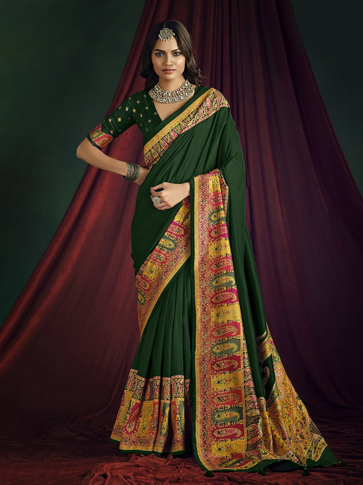 Printed Art Silk Saree