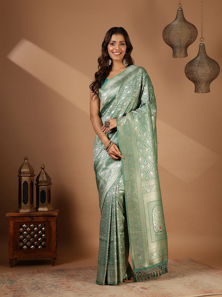 Woven Design Art Silk Saree