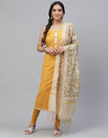 Cotton Embroidered Suit Piece