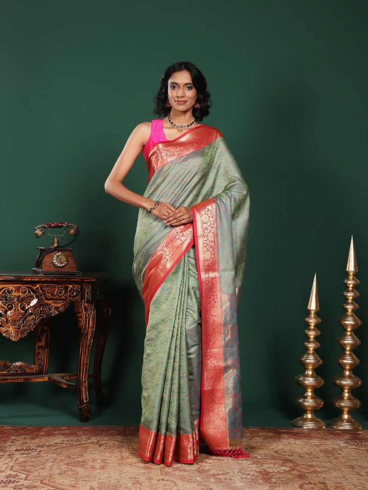 Woven Design Art Silk Saree