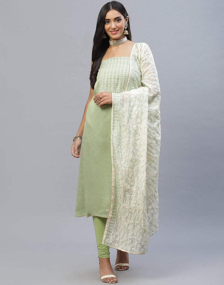 Chanderi Cotton Suit Set