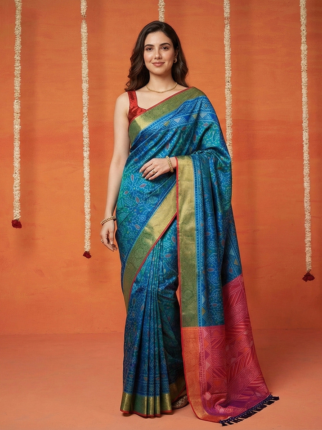 Woven Design Art Silk Saree