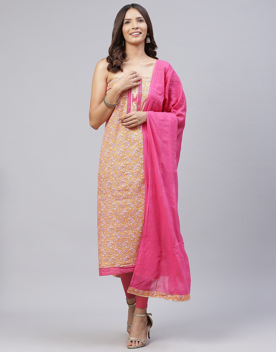 Cotton Printed Suit Piece