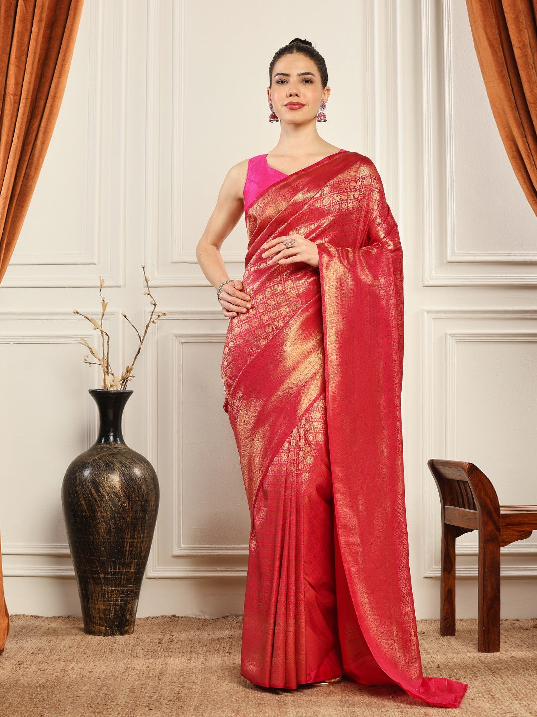 Woven Design Art Silk Saree