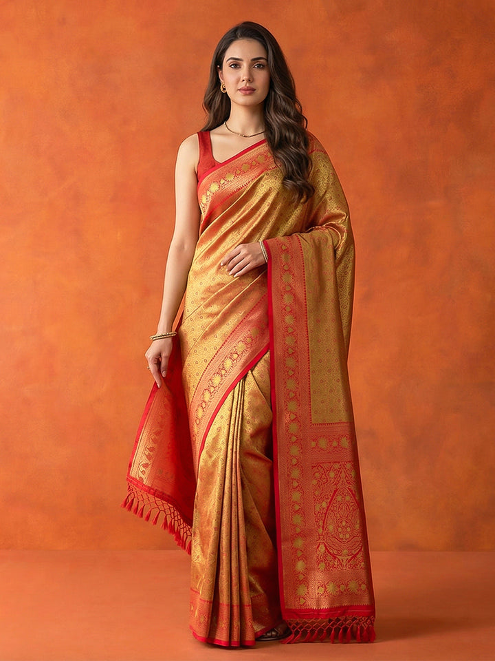 Woven Design Art Silk Saree