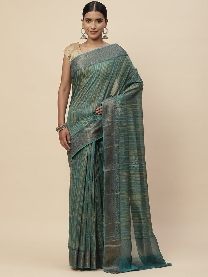 Digital Printed Cotton Saree