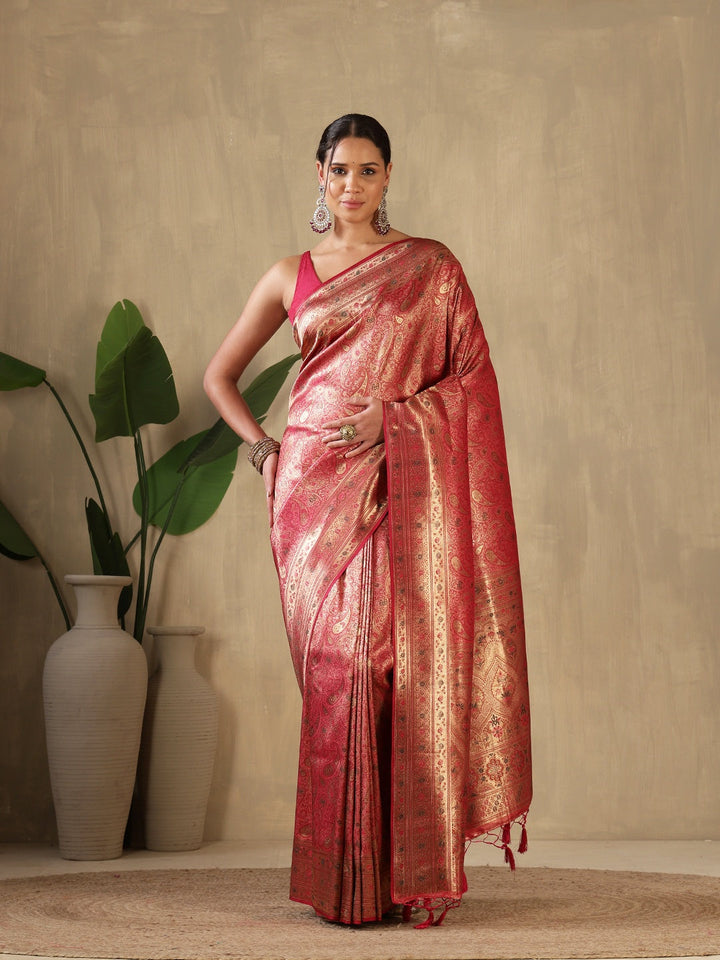 Woven Design Art Silk Saree