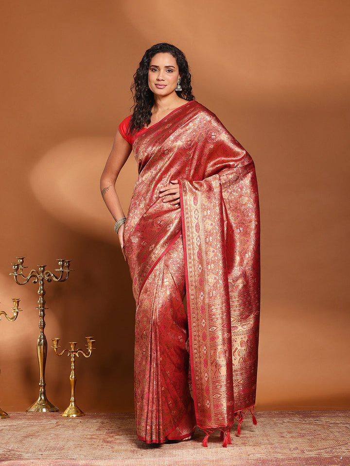 Woven Design Art Silk Saree