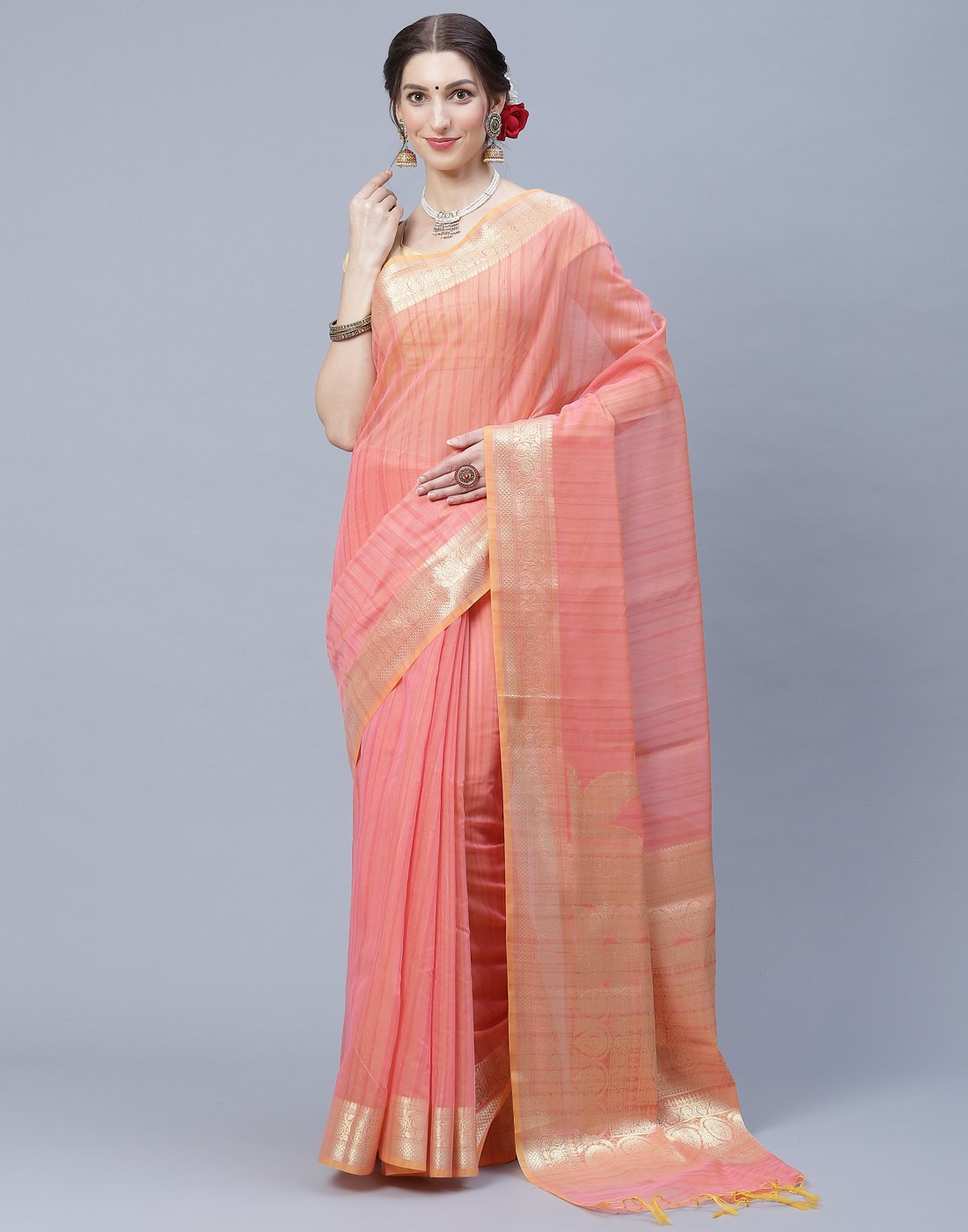Cotton Woven Saree