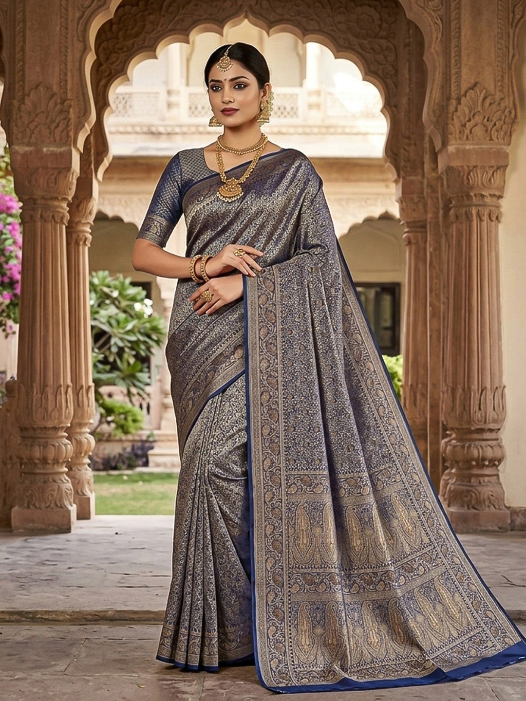 Woven Design Art Silk Banarasi Saree