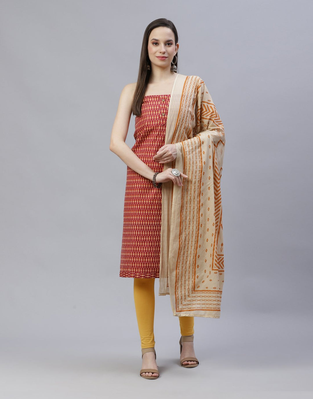 Printed Cotton Suit Piece