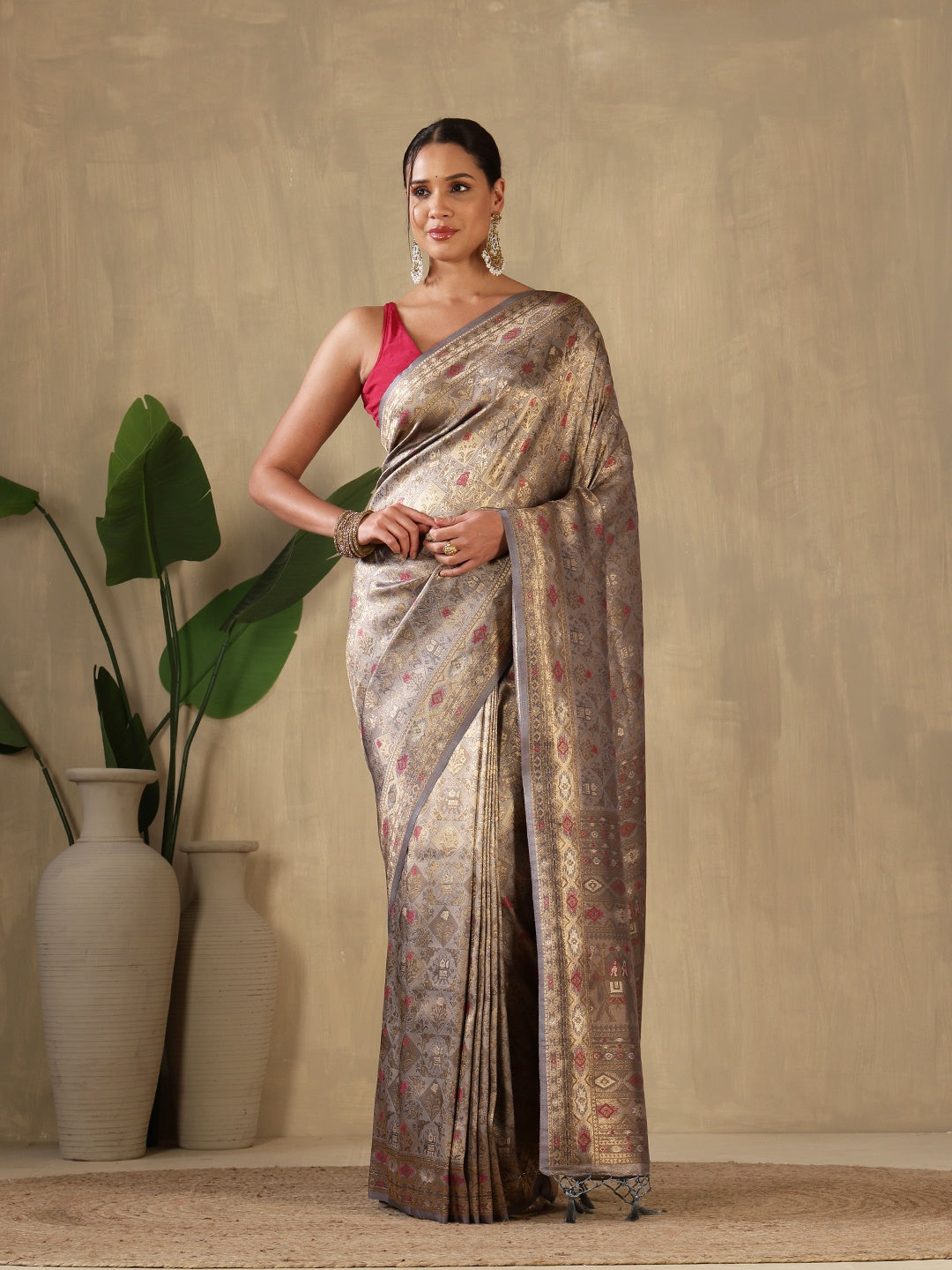 Woven Design Art Silk Saree