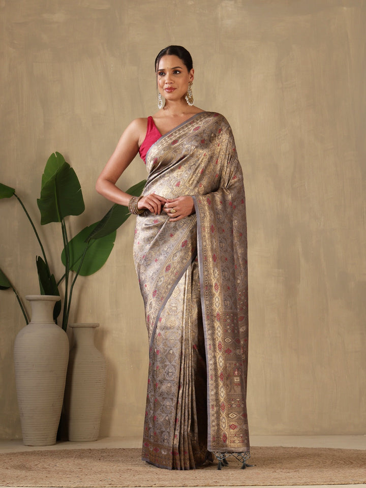 Woven Design Art Silk Saree