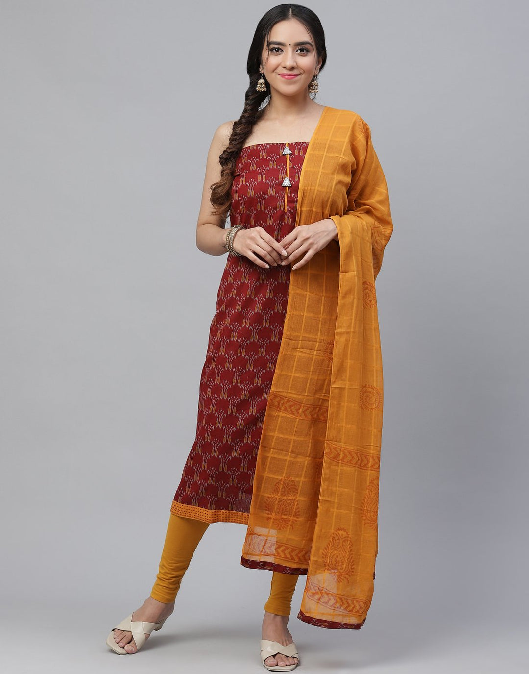 Cotton Printed Suit Piece