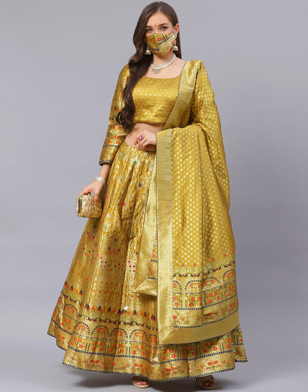 Banarasi Brocade Lehenga Choli