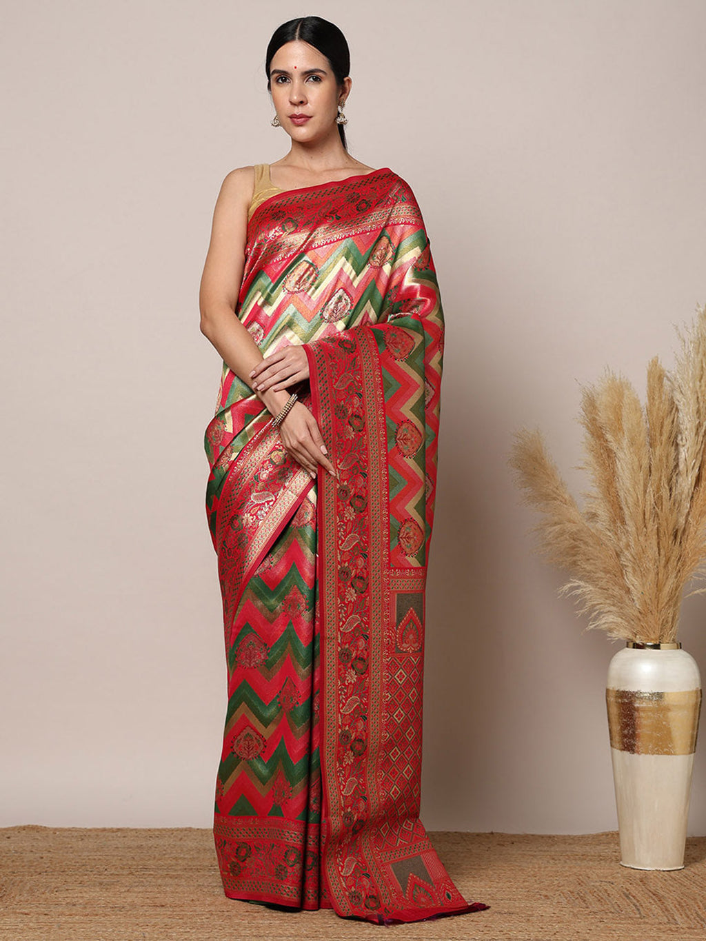 Woven Design Art Silk Saree