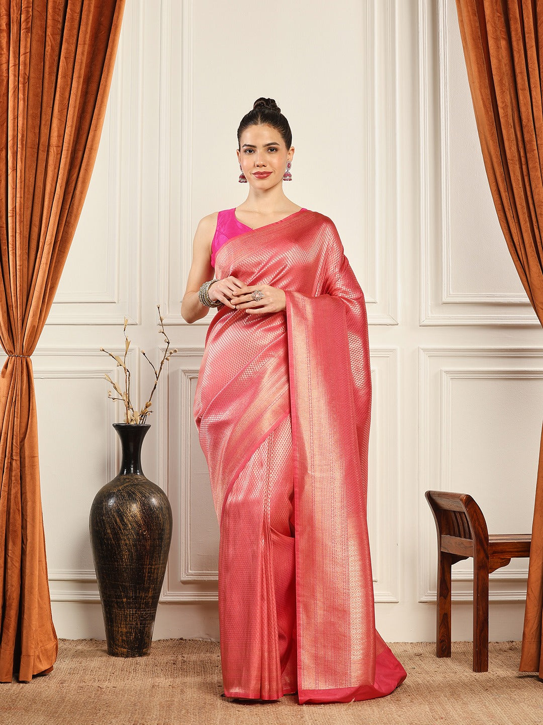 Woven Design Art Silk Saree