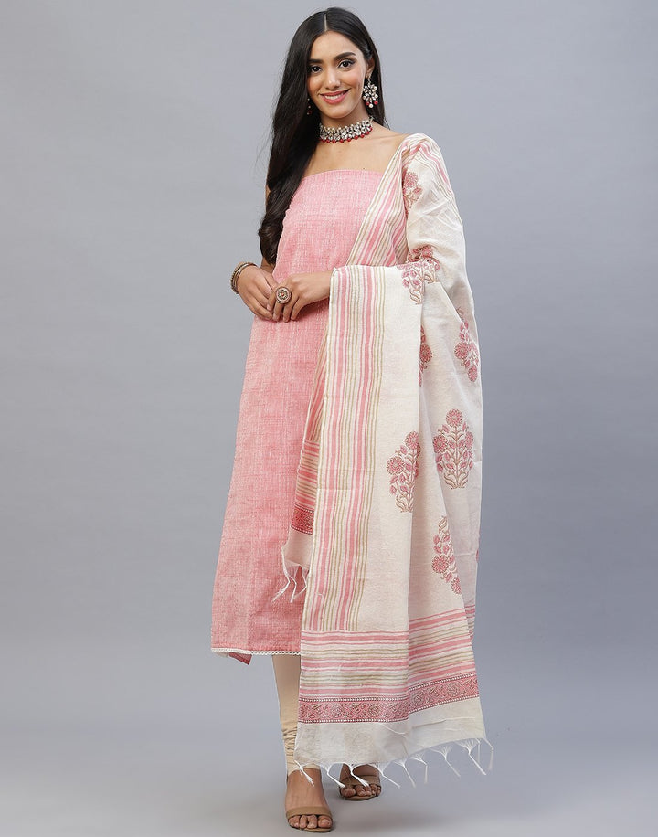 Chanderi Cotton Suit Set