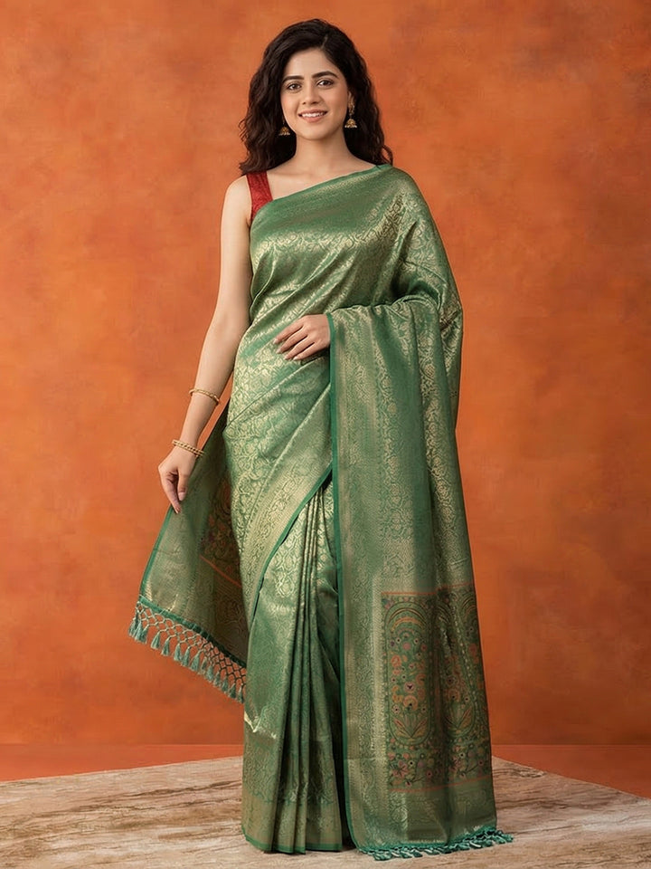 Woven Design Art Silk Saree