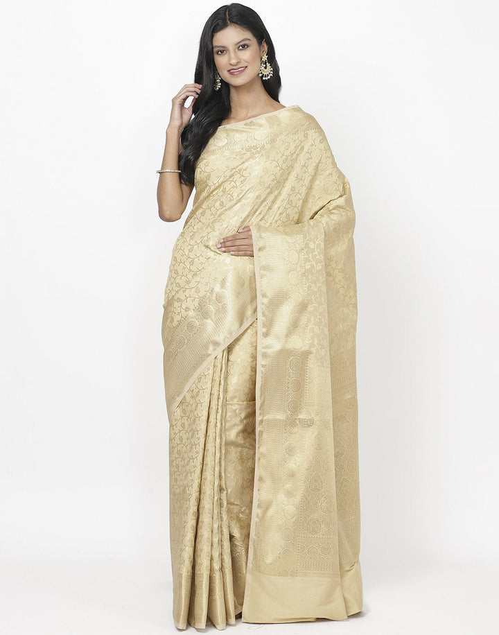 MBZ Meena Bazaar-Rani Banarasi Art Handloom Saree