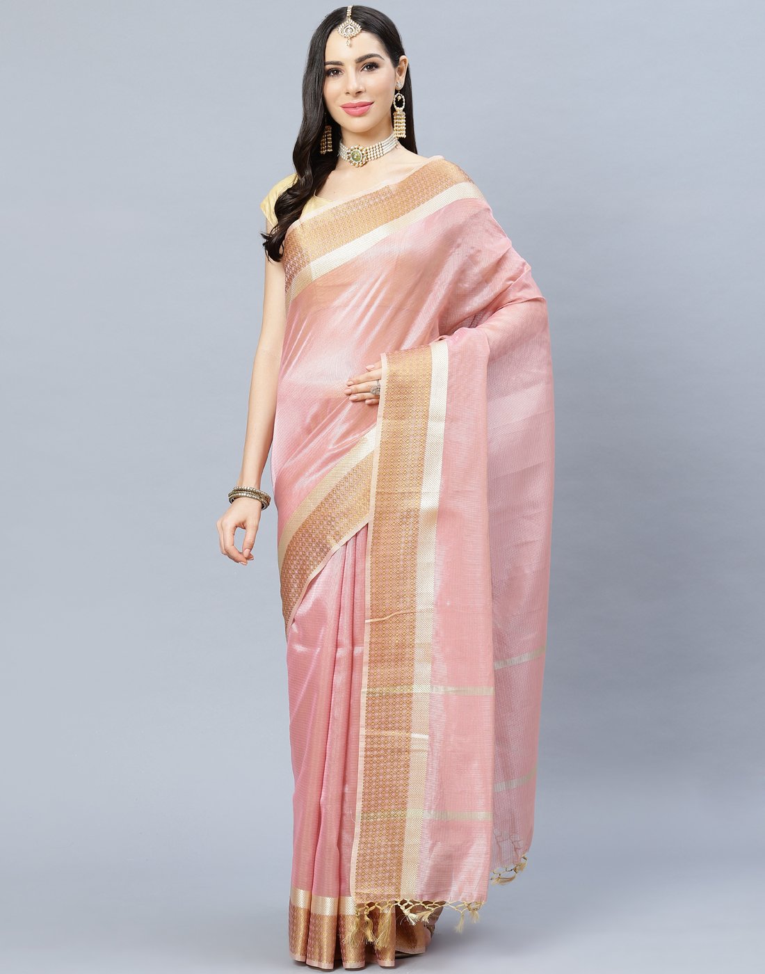 Cotton Tissu Saree