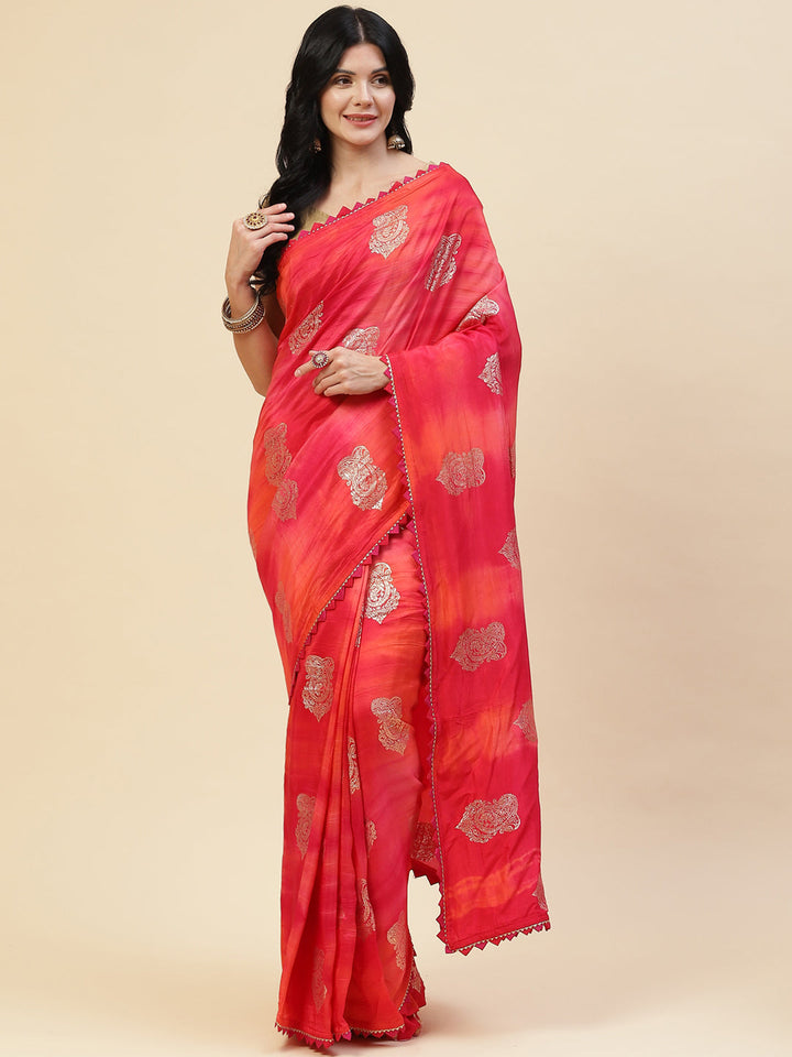 Digital Printed Handloom Saree