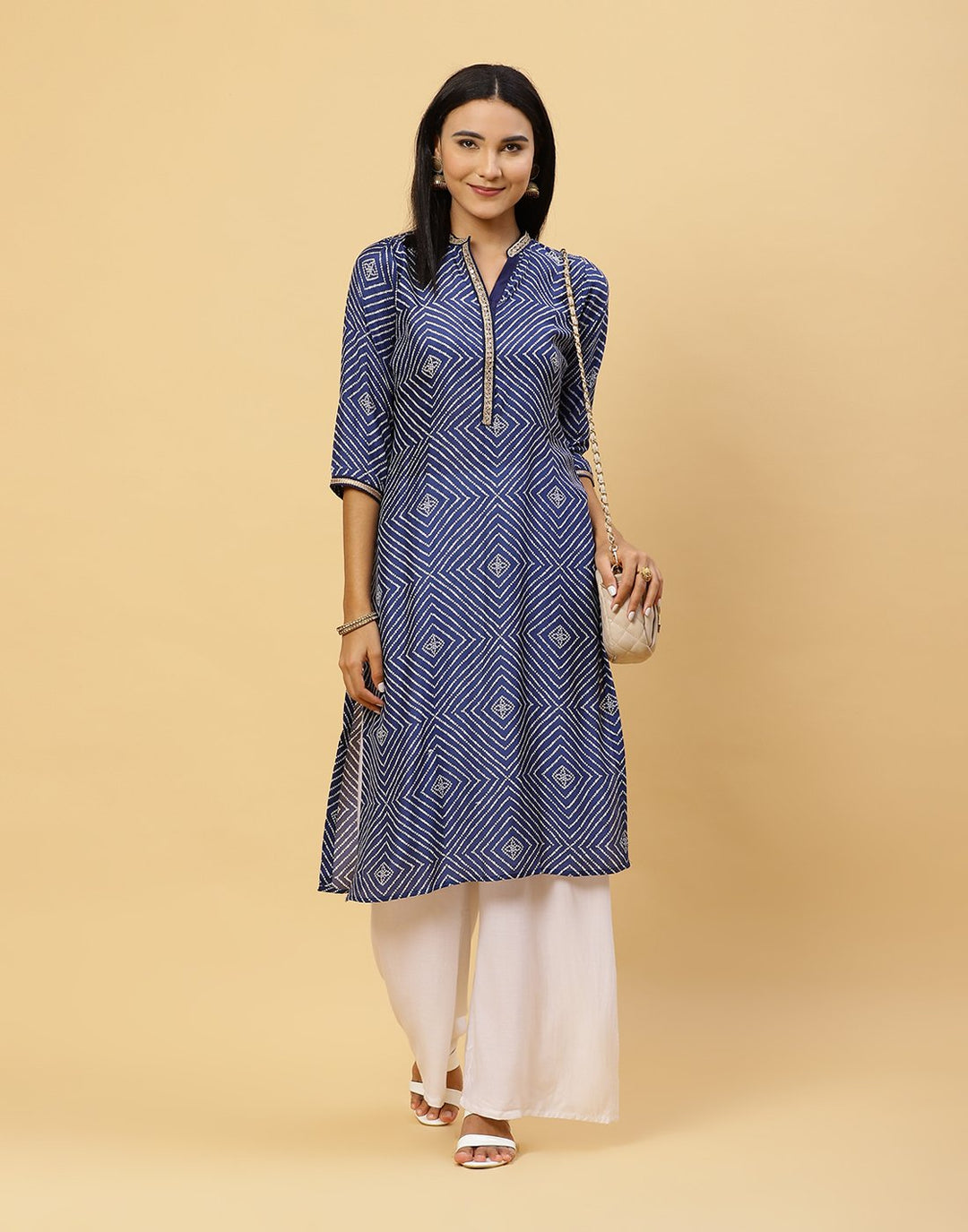 Printed Cotton Muslin Kurti