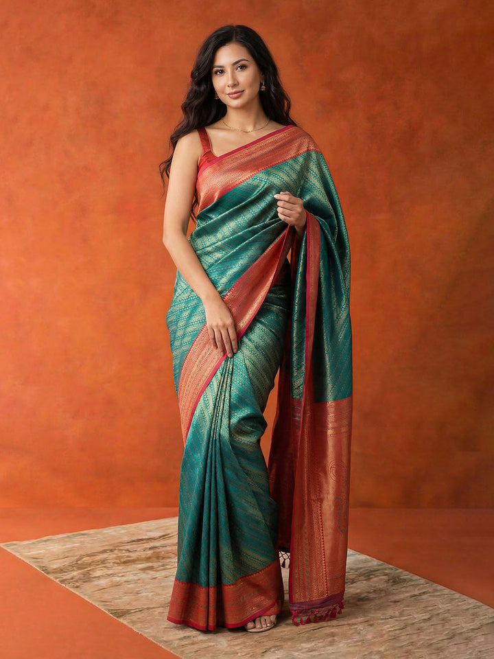 Woven Design Art Silk Saree